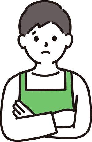 困った人